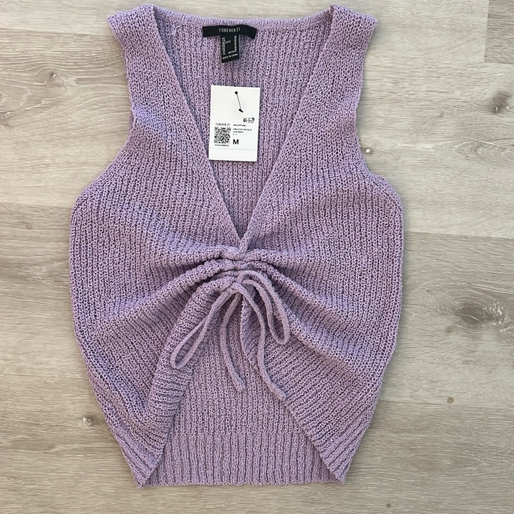 Forever 21 Knit Adjustable Tank Top